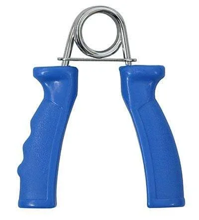 CanDo Ergonomic Hand Grip, Pair – Blue, heavy – 24 lb