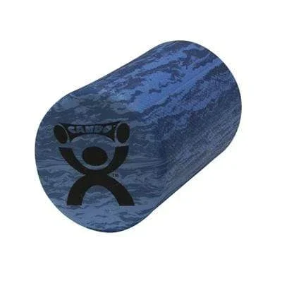 CanDo Foam Roller – Blue EVA Foam – Extra Firm – 6″ x 12″ – Round