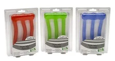 CanDo¨ Jellyª Expander Triple Exerciser – 3-piece set (red, green, blue)