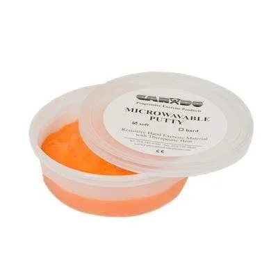 CanDo Microwavable Theraputty Exercise Material – 3 oz – Orange – Soft