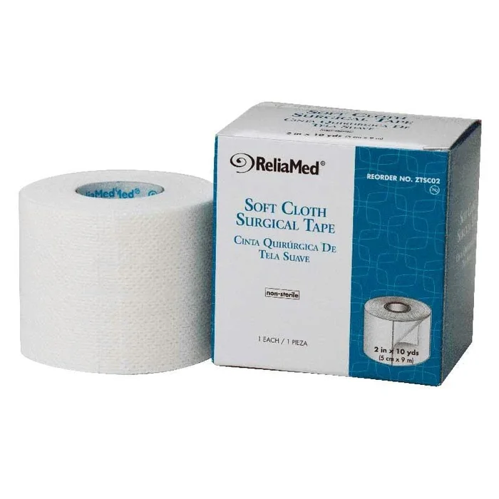 Cardinal Health Essentials Soft Cloth Surgical Tape 2″ X 10 Yds.