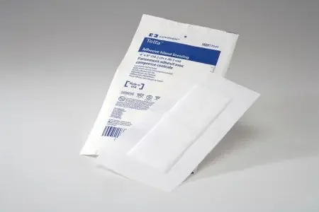 Cardinal Telfa Adhesive Dressing 4 X 8 Inch NonWoven Rectangle White Sterile – 7541