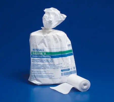 Cardinal Webril II Cast Padding Undercast 4 Inch X 4 Yard Cotton NonSterile – 4221-