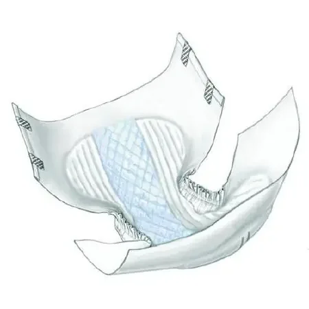 Cardinal Wings Choice Plus Adult Incontinent Brief Tab Closure Small Disposable Heavy Absorbency – 60032