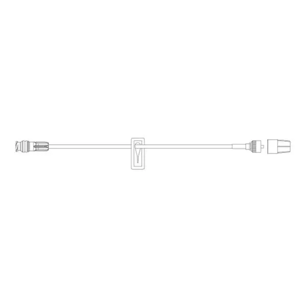 Carefusion Corp. Iv Extension Set Needleless 6″ Spin Male Luer Lock Hub 100/Ca – 20039E