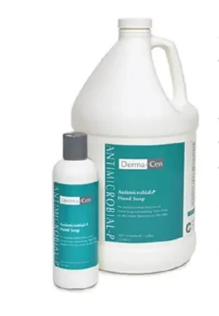 Central Solutions DermaCen Antimicrobial-P Antimicrobial Soap Solution 1,250 mL Dispenser Refill Bag Scented – DERM23116-1250