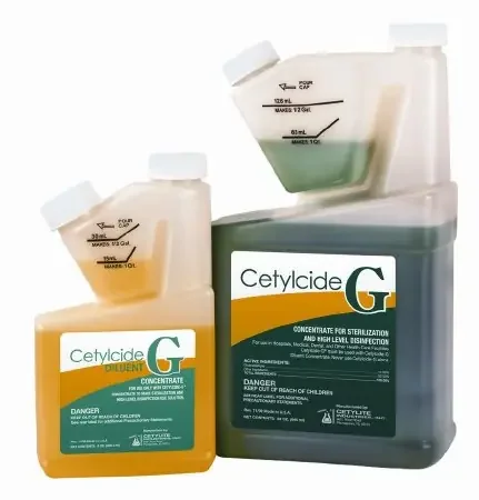 Cetylite Cetylcide-G Glutaraldehyde High-Level Disinfectant Activation Required Liquid Concentrate 32 oz. Bottle Max 28 Day Reuse – 122