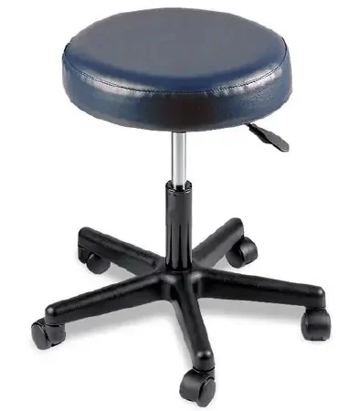 Chattanooga Chattanooga Therapy Stool Backless Pneumatic Height Adjustment 5 Casters Imperial Blue – 77060