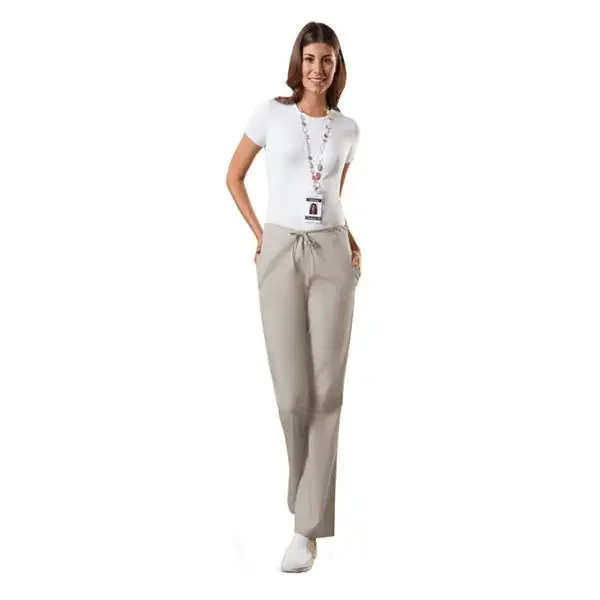 Cherokee Workwear Scrub Pant 4101 Womens Small Tall Khaki Ea – 4101T-KHKW-S