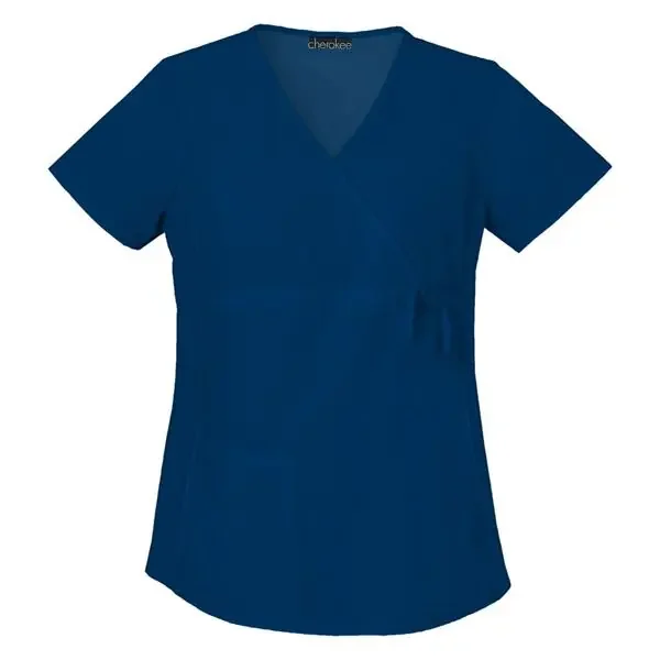 Cherokee Workwear Shirt Scrub 2892 Womens Medium Navy Ea – 2892-NVYB-M