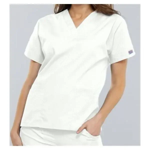 Cherokee Workwear Shirt Scrub Cherokee 4700 Womens 3X Large White Ea – 4700-WHTW-3X