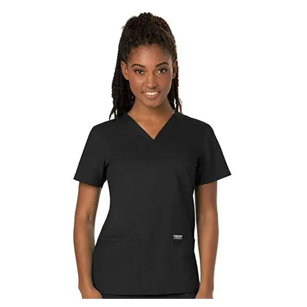 Cherokee Workwear Shirt Scrub Cherokee 4700 Womens 5X Large Black Ea – 4700-BLKW-5X