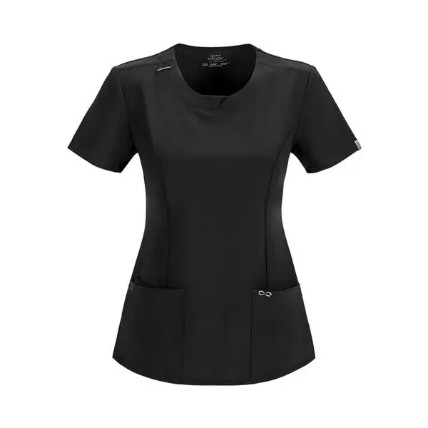 Cherokee Workwear Shirt Scrub Cherokee Womens Small Black Ea – 2624A-BAPS-S