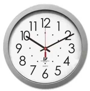 Chicago Lighthouse Industries Quartz Wall Clock 1.5 X 13.3 Inch, 14.5 Inch Face Diameter Analog Display Battery Powered – 67818003
