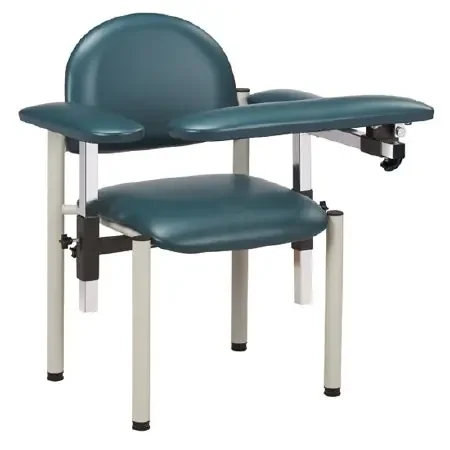 Clinton Industries CHAIR BLOOD DRAW W/ARM GUNMETAL – 6050-U
