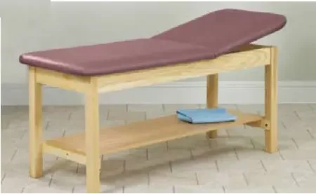 Clinton Industries ETA Classic Series H-Brace Treatment Table Fixed Height 400 Lbs. – 1010-27-3BK/1NT