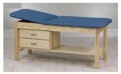 Clinton Industries ETA Classic Series Treatment Table with Drawer Fixed Height 400 Lbs. – 1013-30-3SB