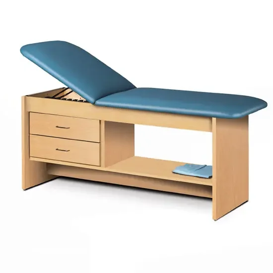 Clinton Industries ETA Style Line Series Treatment Table with Drawers Fixed Height 350 Lbs. – 9013-27-3DT-2NT