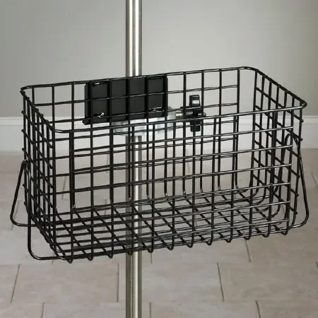 Clinton Industries IV Pole Wire Basket – IV-52B-BASKET