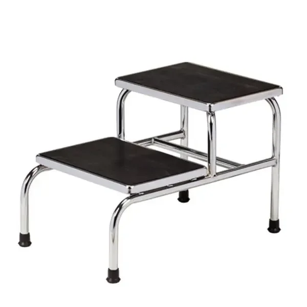 Clinton Industries. Stool Step Chrome 4 Leg 2 Step Ea – T-6842