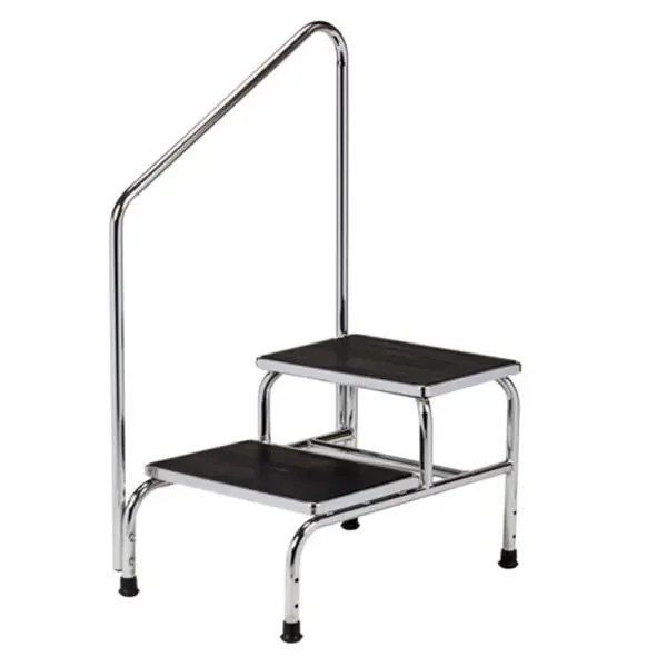 Clinton Industries. Stool Step Chrome 4 Leg 2 Step Ea – T-6850