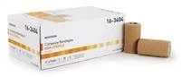 Cohesive Bandage, McKesson, 4 Inch X 5 Yard Standard Compression Self-adherent Closure Tan NonSterile, 16-3404 – Case of 18
