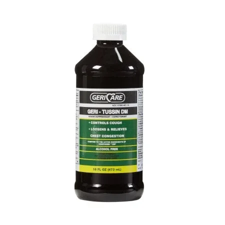 Cold and Cough Relief Geri-Care® 100 mg – 10 mg / 5 mL Strength Syrup 16 oz.
