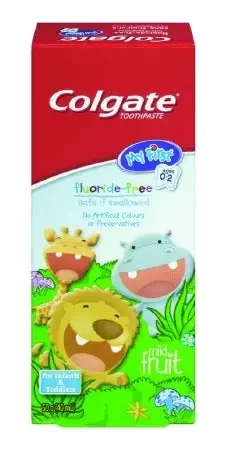 Colgate Colgate Fluoride Free Toothpaste Mild Fruit Flavor 1.75 oz. Tube – 78236
