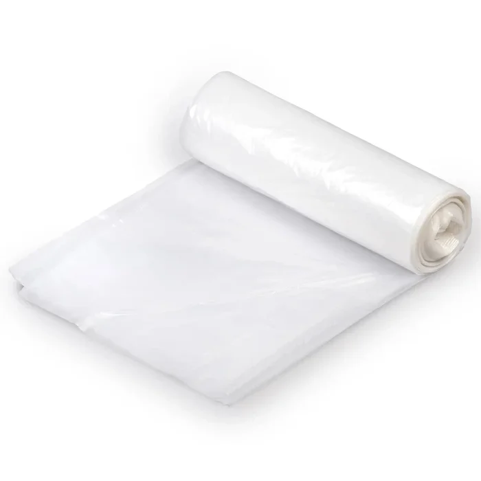 Colonial Bag 2X Heavy Duty PXC Series Trash Bag, Clear, 30 gal.