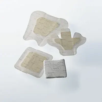 Coloplast Biatain Ag Adhesive Foam Dressing with Silver 9 X 9 Inch Square Sterile – 9641