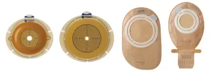 Coloplast SenSura Flex Ostomy Barrier Sensura Flex Trim to Fit, Standard Wear, Flexible Double Layer Adhesive 2 Inch Flange Red Code 5/8 to 1-3/4 Inch Stoma – 11303