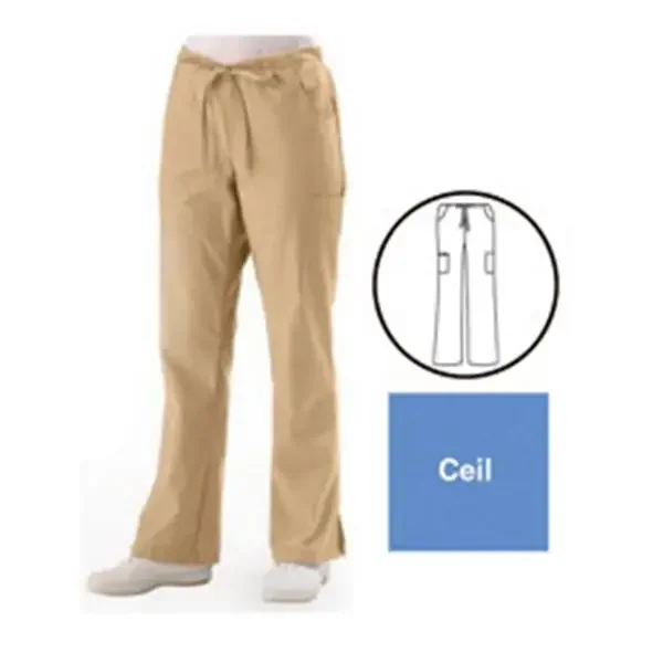 ComfortEase by Medline Pant Scrub 8865 Unisex Medium Tall Ceil Blue Ea – 8865JTHMT