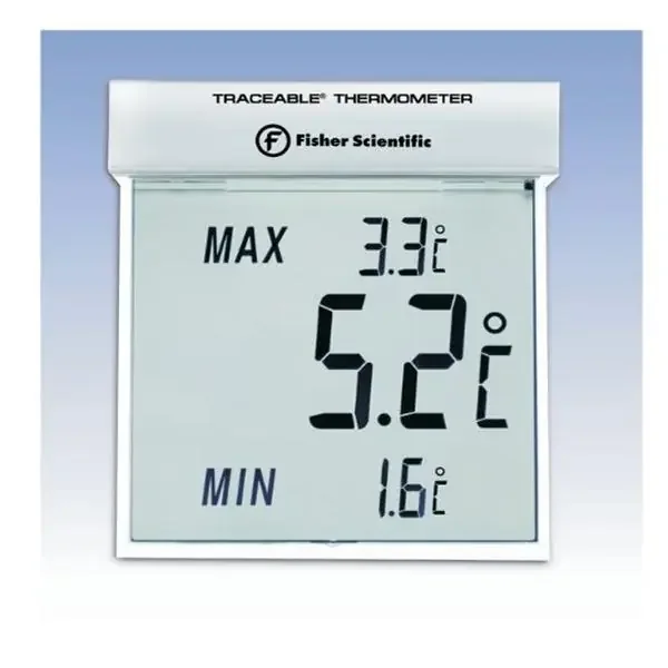 Control Company Thermometer Lb Traceable -25 To 70C Bg Dgt Lcd S-Thr Dspl 3.5X4.25X0.75″ Ea – 15077960