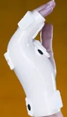 Corflex Boxer Splint With Palmar Pad Polyethylene / Foam Left Hand White X-Large – 37-1214-000