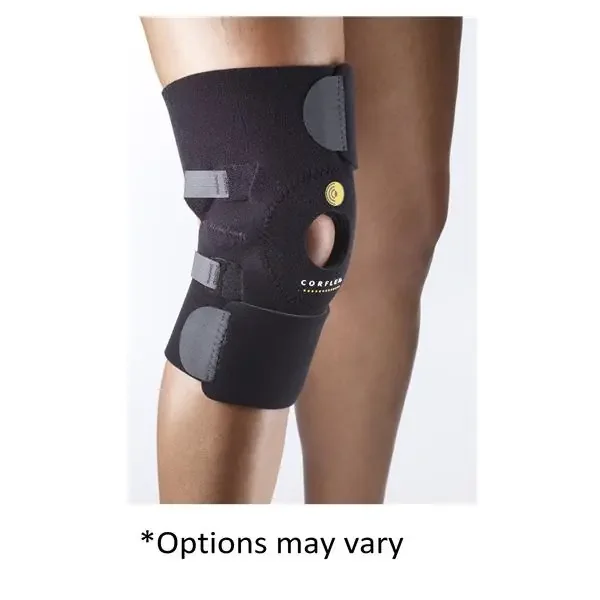Corflex Wrap Knee 1/8″ Neoprene Black Universal Ea – 88-1050