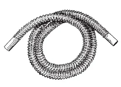 Covidien GoodKnight 420G Air Supply Tubing 6 Foot Corrugated – S-133292-00