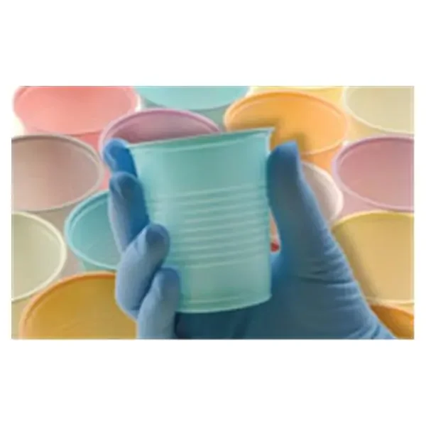 Crosstex International Cup Drinking Plastic 5 Oz Blue 100/Pk, 10 Pk/Ca – CXBL