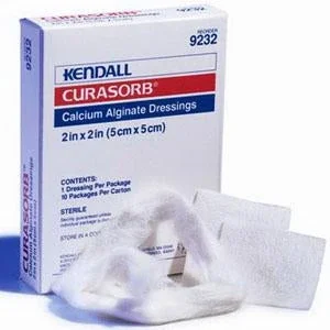 Curasorb Calcium Alginate Dressing – Box by Covidien