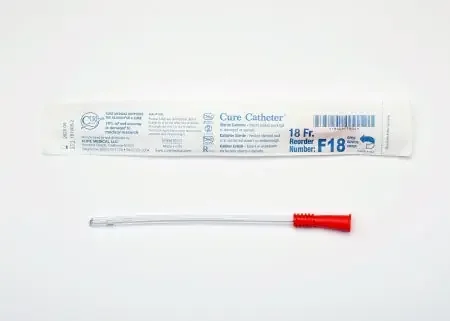 Cure Medical Cure Catheter Urethral Catheter Straight Tip 18 Fr. 6 Inch – F18