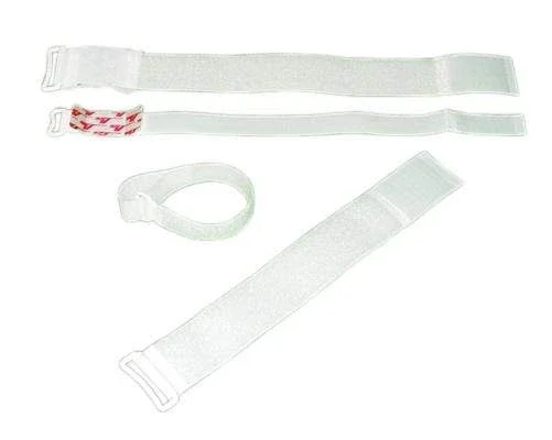 D-ring strap with non adhesive hook, 1″x18″, 10 each