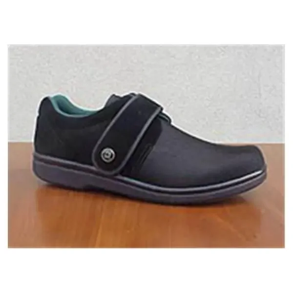 Darco International Inc Shoe Diabetic Gentlestep Black Firm Heel Men 5.5/Women 7 Size Medium 1/Pr – GS070MB
