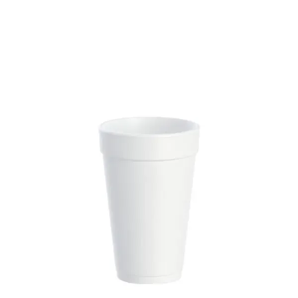 Dart Container. Cup Drinking Styrofoam 16 Oz White 1000/Ca – DART16J16