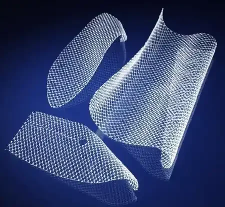 Davol Bard Soft Mesh Pre – Shape inguinal hernia repair mesh Nonabsorbable Polypropylene Monofilament 1-4/5 X 4 Inch Rectangle with Keyhole Style – 117013