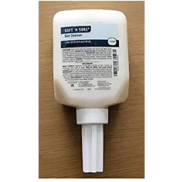 DebMed Soap Antiseptic Soft ‘N Sure 1 Liter Light Scent 12/Ca – 111987