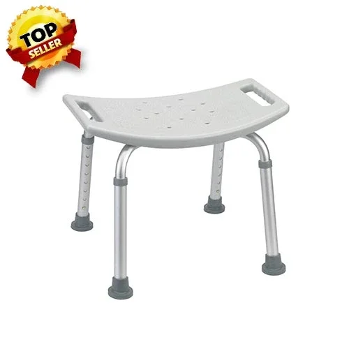 Deluxe Aluminum Shower Bench without Back