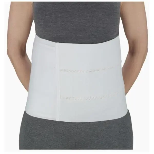 Deroyal Industries Inc Binder Elastic Premium Abdominal Three Panel White Size 9″ Large Ea – 13992000