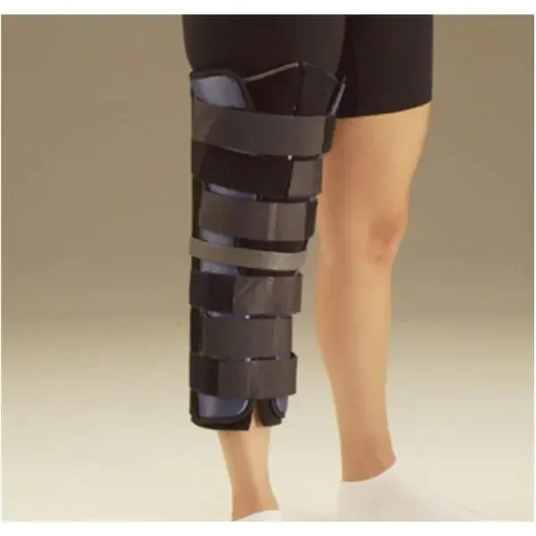 Deroyal Industries Inc Immobilizer Tri-Panel Tietex Knee Black Ea – A142000