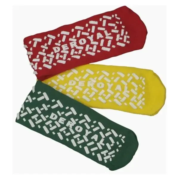 Deroyal Industries Inc Slippers Double Side Red Small / Medium 24Pr/Ca – M3066-U