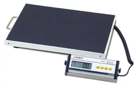 Detecto Scale Detecto Floor Scale w Remote Display Digital LCD Display 600 lbs. Battery Operated – DR660