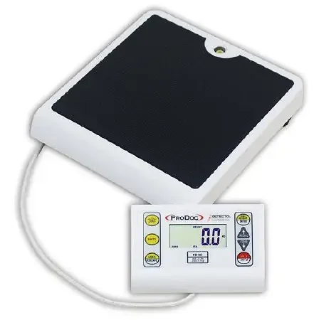 Detecto Scale ProDoc Platform Scale Digital LCD Display 400 lbs. AC Adapter / Battery Operated – PD100